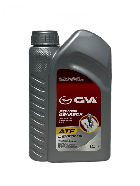 Gva Dexron III Atf Otomatik Şanzıman Yağı Kırmızı 1 Litre 2 Adet - 2
