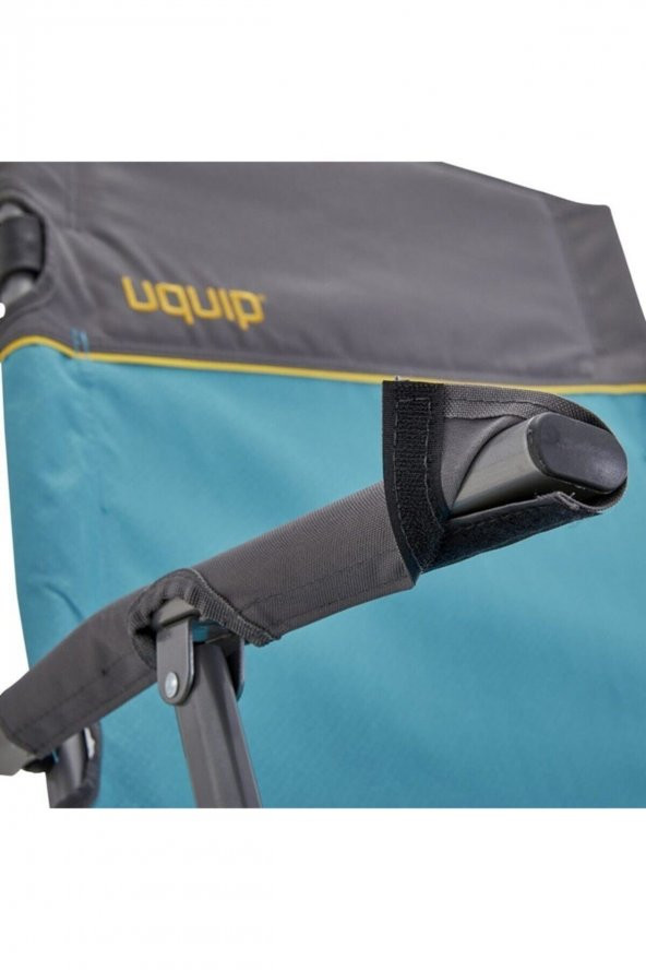 Uquip Mavi Sidney Yüksek Konforlu & Takviyeli Katlanır Kamp Sandalyesi - 4