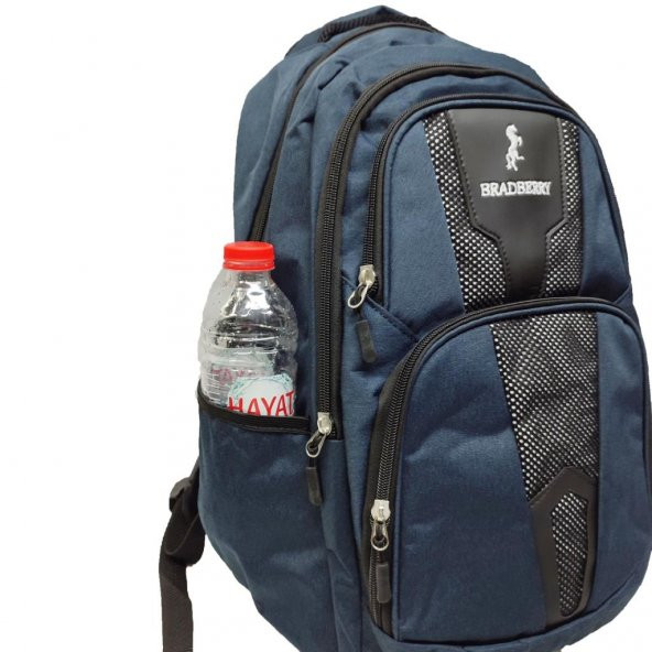 Spor Model Sırt Çantası Leptop Bölmeli Lacivert Renk - 3