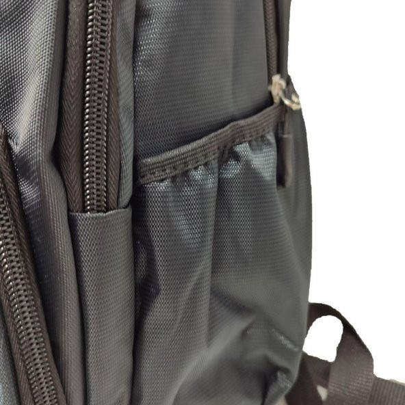 Spor Model Sırt Çantası Leptop Bölmeli Siyah Renk - 3