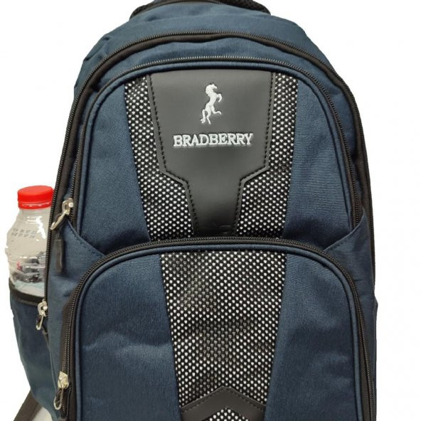 Spor Model Sırt Çantası Leptop Bölmeli Lacivert Renk - 2