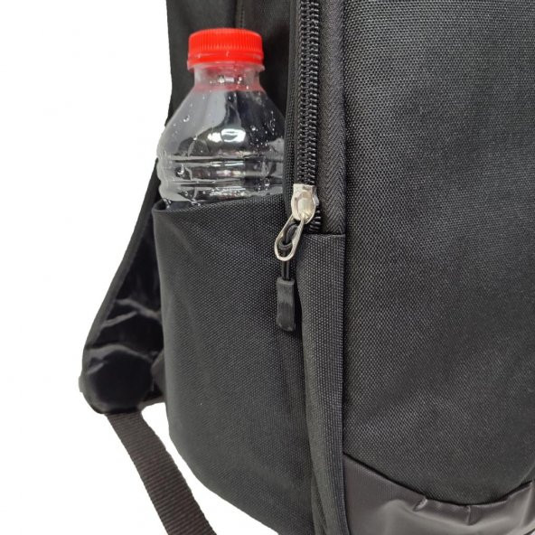 Laptop Bölmeli Spor Model Sırt Çantası Siyah Renk - 4