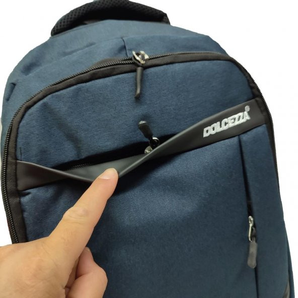 Laptop Bölmeli Spor Model Sırt Çantası Lacivert Renk - 3