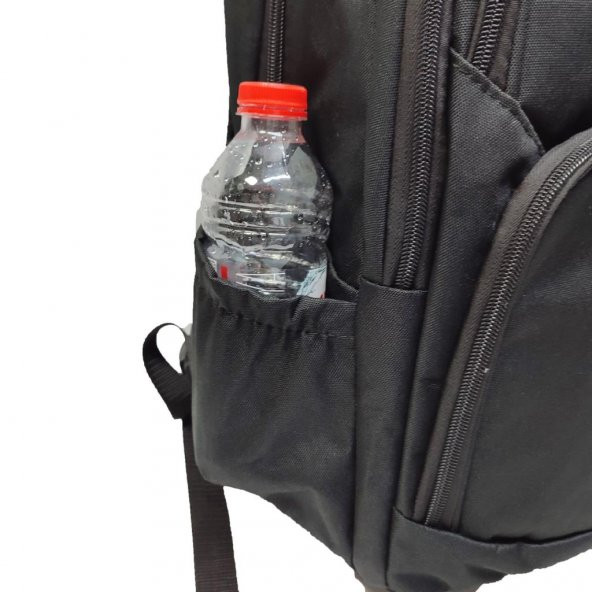 Spor Model Kullanışlı Sırt Çantası Siyah Renk - 3