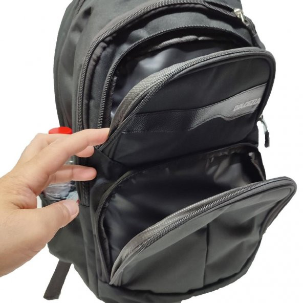 Spor Model Kullanışlı Sırt Çantası Siyah Renk - 5