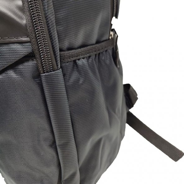 Şık Tasarımlı Spor Sırt Çantası Siyah Renk - 3