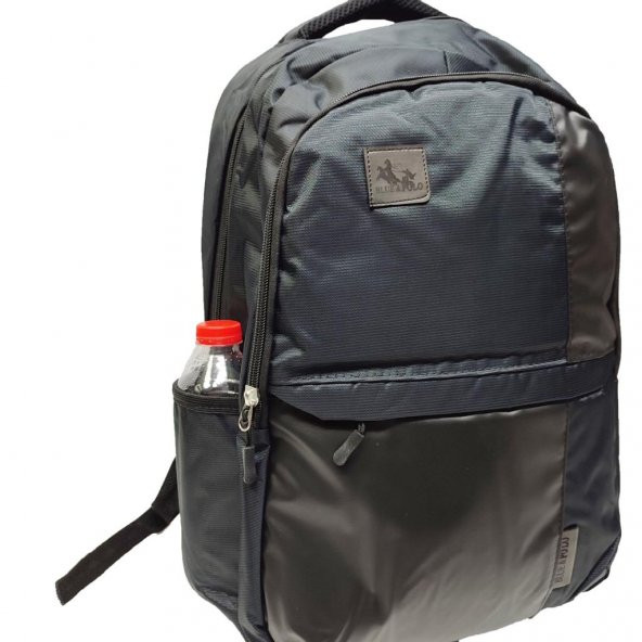 Şık Tasarımlı Spor Sırt Çantası Siyah Renk - 2