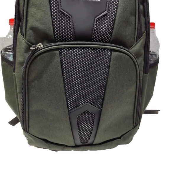 Spor Model Sırt Çantası Leptop Bölmeli Haki Renk - 9