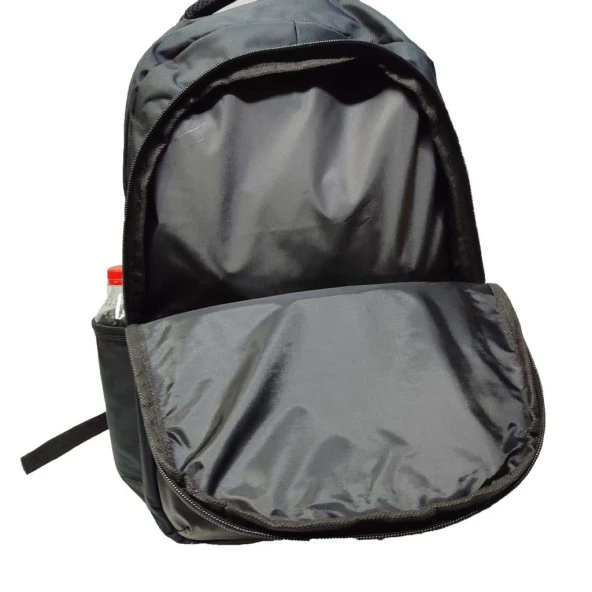 Şık Tasarımlı Spor Sırt Çantası Siyah Renk - 10