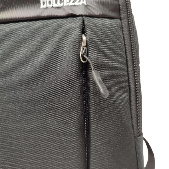 Laptop Bölmeli Spor Model Sırt Çantası Siyah Renk - 7