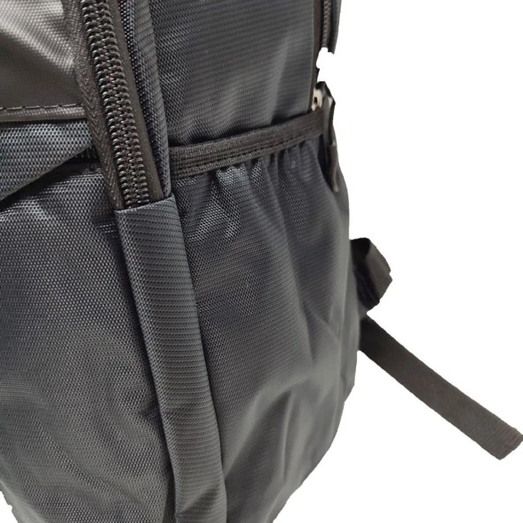 Şık Tasarımlı Spor Sırt Çantası Siyah Renk - 8