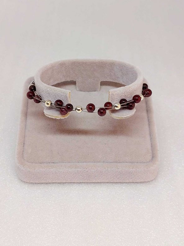 Lal Taşı Bileklik 4mm ürün görseli