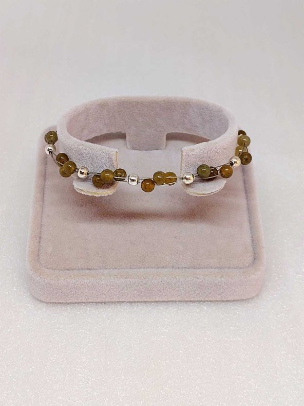 Labradorit Taşı Bileklik 4mm ürün görseli