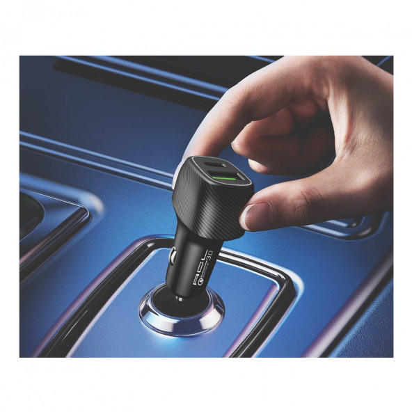 PD Quick Charge 3.0 USBx2 6A 36 Watt Araç İçi Şarj Aleti - 2
