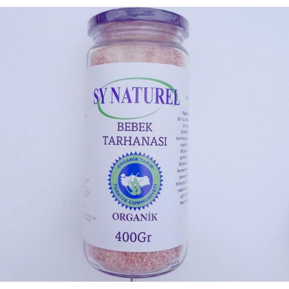 Organik Bebek Tarhanası 400Gr +6ay SERTİFİKALI - 2