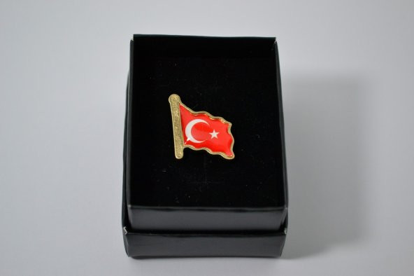 Türkiye Bayrağı Yaka Rozeti