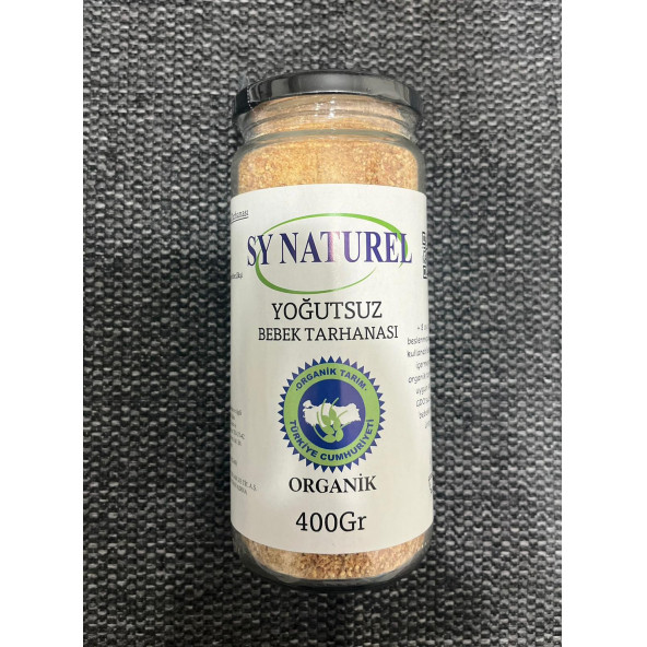 YOĞURTSUZ ORGANİK BEBEK TARHANASI 400GR +6AY - 5