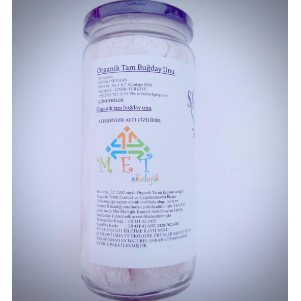 Organik Tam Buğday Unu +8 Ay BEBEKLER İÇİN 250 Gr - 2