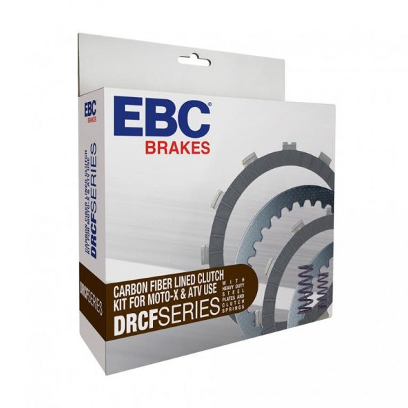 Ebc Drcf277 2017-2021 Honda CRF 250 Rally Uyumlu Debriyaj Seti Karbon Set (Balata Yay Sac Set)