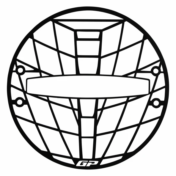 GP Kompozit Husqvarna Svartpilen 125/250/401/701 2020-2023 Uyumlu Far Koruma Siyah - 5