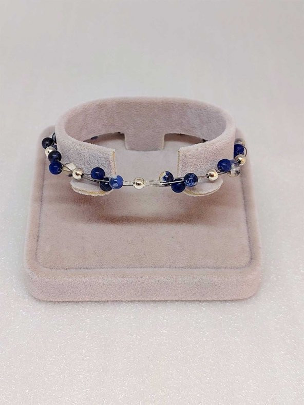 Sodalit Taşı Bileklik 4mm ürün görseli