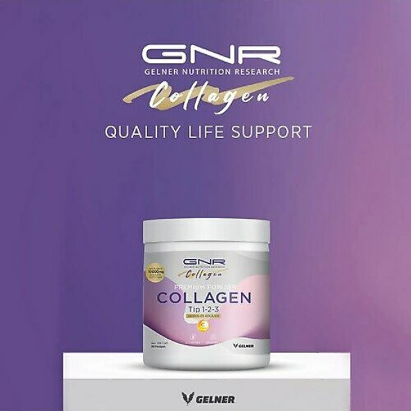GNR Collagen Tip 1-2-3 Şekersiz Kavanoz 300 gr