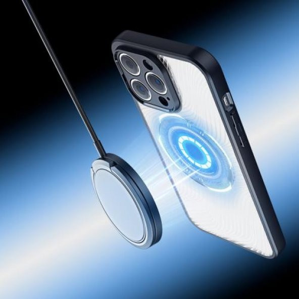 Coofbe Premium Kamera Korumalı Darbe Emici Magsafe İphone 12 Pro Kılıf Sert PC-TPU 12 Pro Kılıf - 3