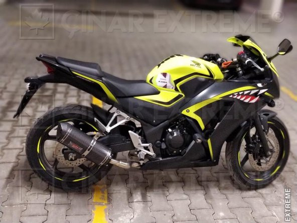 3 Parçalı Floresan Sarı Jant Şeridi Çınar Extreme - 6