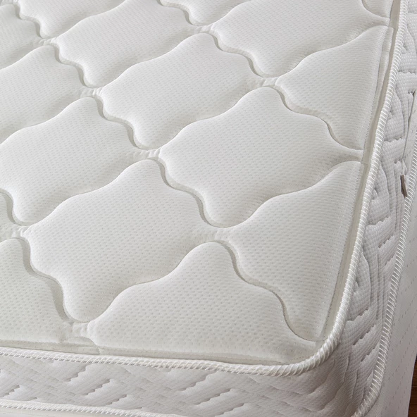 Homedius Golden Bonel Yaylı Yatak Beyaz 160x200 - 4