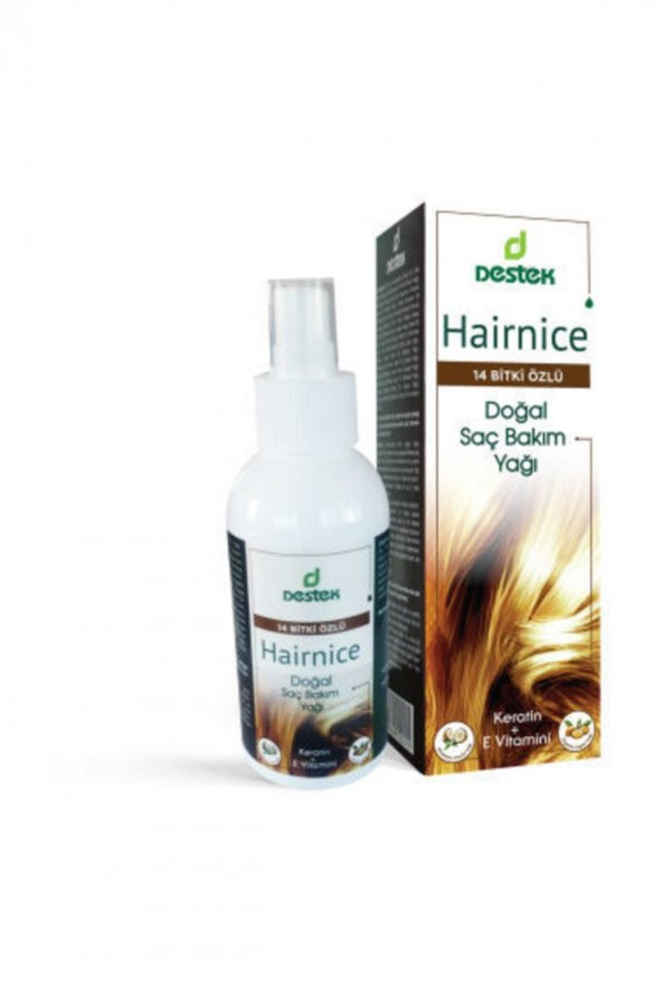 Destek Hairnice Doğal Saç Bakım Yağı 150 ml