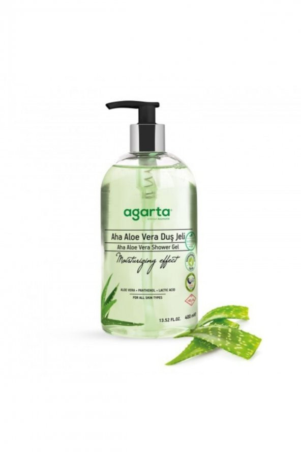 Agarta Doğal Aha Aloe Vera Duş Jeli 400 ml