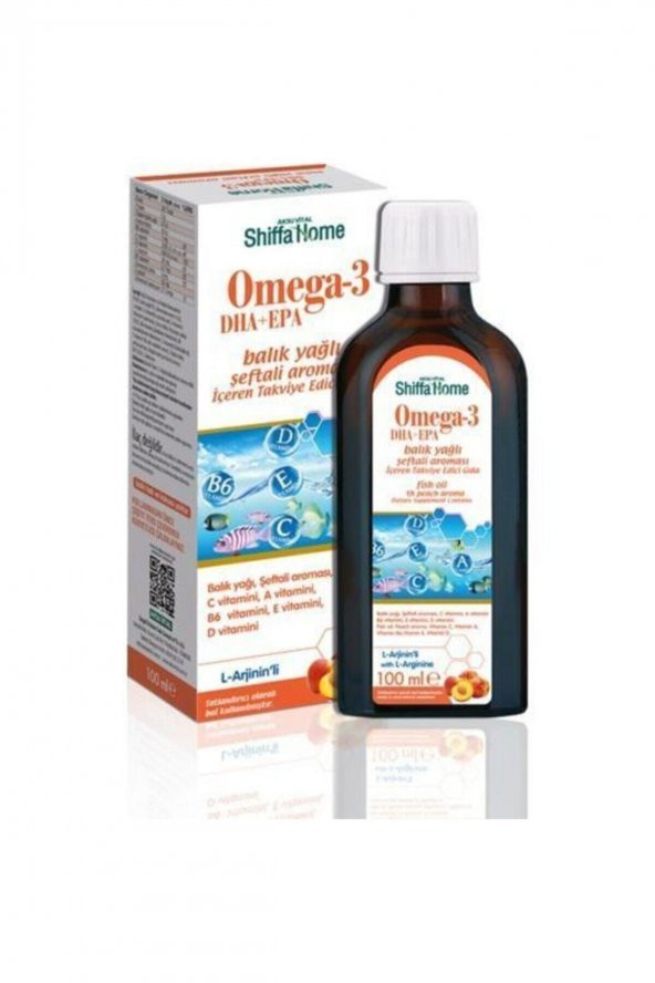 Aksu Vital Shiffa Home Omega-3 Epa+dha Balık Yağı Şeftali Aromalı