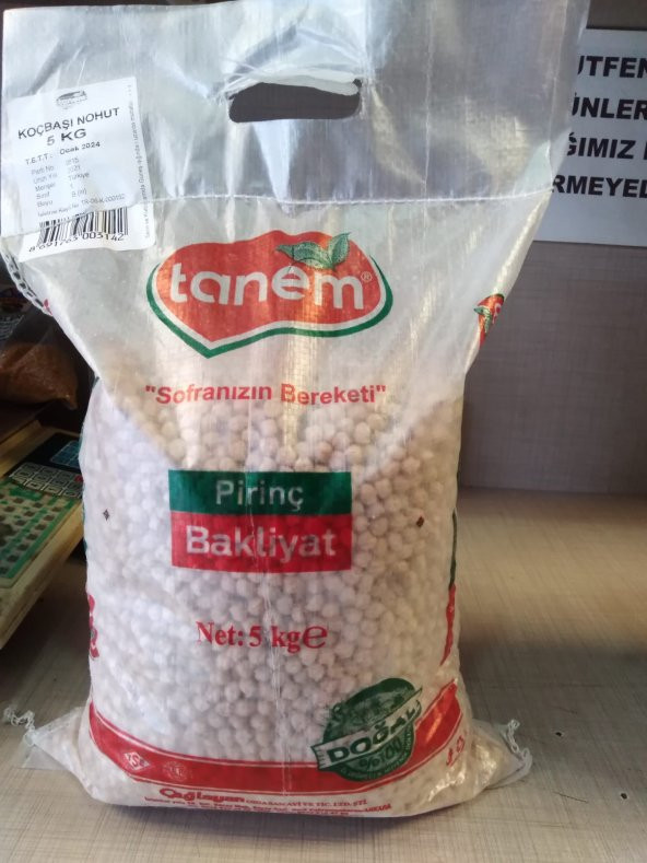 Tanem Koç Başı Nohut 5 kg