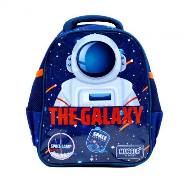 Muggle Tek Bölmeli Galaxy Anaokulu Sırt Çantası Lacivert MU-0853