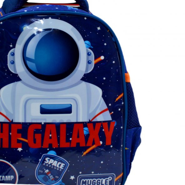 Muggle Tek Bölmeli Galaxy Anaokulu Sırt Çantası Lacivert MU-0853 - 4