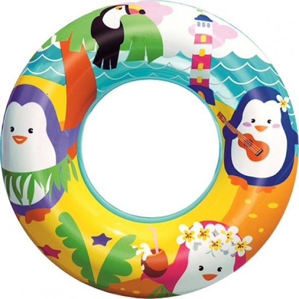 Bestway 3-6 Yaş Penguen Desenli Simit 51CM (Bestway)
