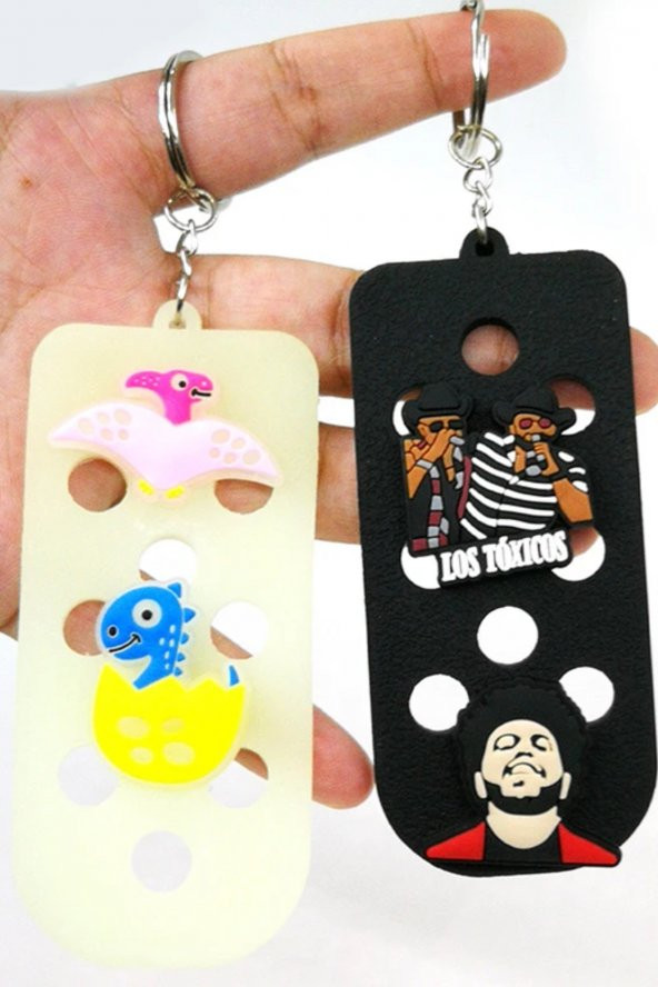 Crocs Terlik Süsü Dj Adam/Dj Jibbitz / Charm /anahtarlık-terlik Aksesuarları - 2
