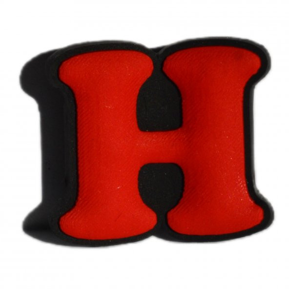 Terlik Süsü-jibbitz-Harfler H Harfi-charm-anahtarlık-bileklik Takıları - 1