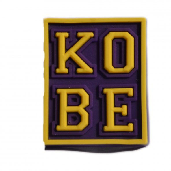 Terlik Süsü-jibbitz-Kobe Bryant-charm-anahtarlık-bileklik Takıları - 1