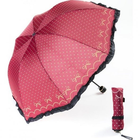 Marlux Fırfırlı Kadın Şemsiye