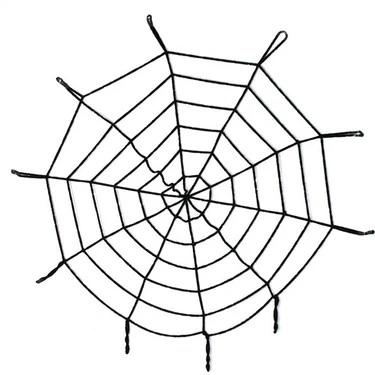 Cadılar Bayramı Örümcek Ağı Siyah Büyük 3,6mt - Resim 2