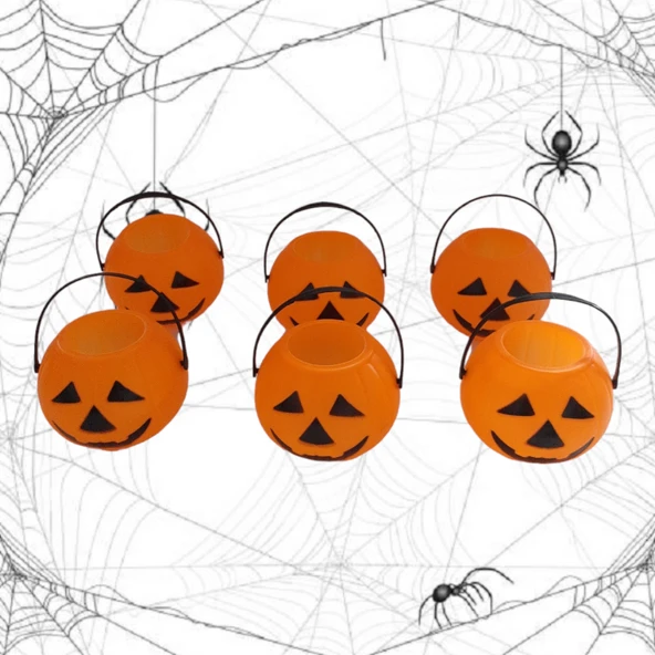 Cadılar Bayramı Kabak Kova 6lı ürün görseli