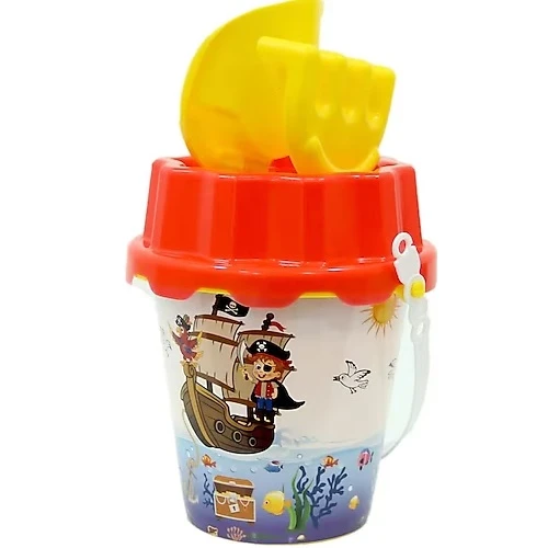 Kum Kovası Resimli Aksesuarlı Büyük