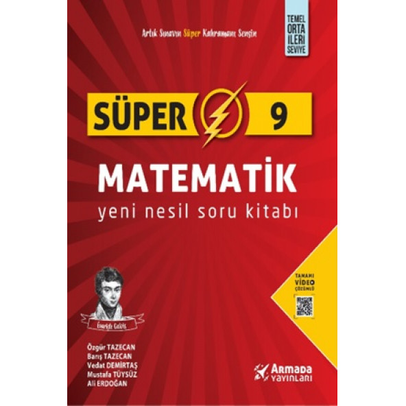 Armada Yayınları Süper 9. Sınıf Matematik Yeni Nesil Soru Kitabı