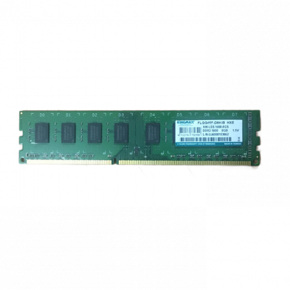 KİNGMAX 8 GB KM-LD3 1600-8GS DDR3 1600MHZ 1.5V MASAÜSTÜ RAM