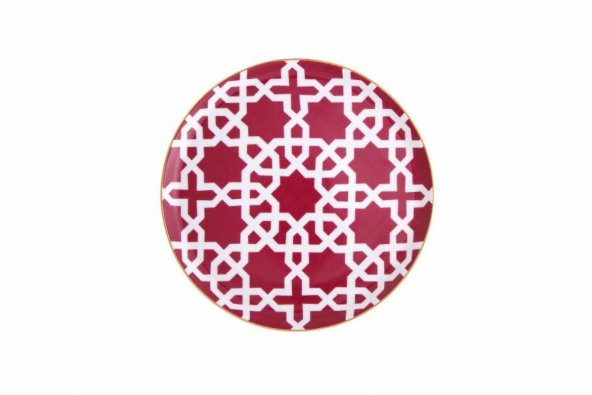 Porland Morocco Desen5 Fuşya Düz Tabak 20 cm 04A+P018861 ürün görseli