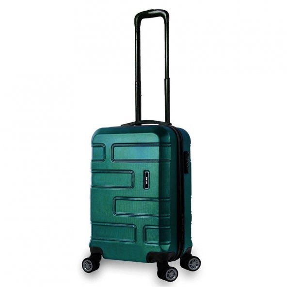 Bene Unisex ABS Sert Kabuk Tekerlekli Küçük Kabin Boy Valiz Bavul 113-Vk