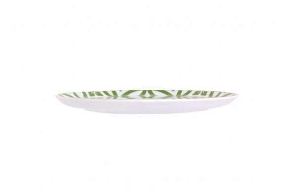 Porland Morocco Desen1 Yeşil Düz Tabak 20 cm 04A+P018853 - 2