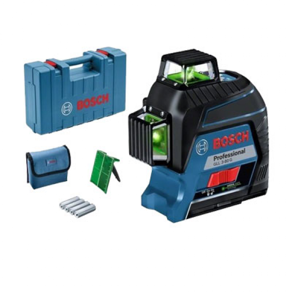 Bosch GLL 3-80 G Professional Çizgi Lazeri (Distomat) 0.601.063.y00