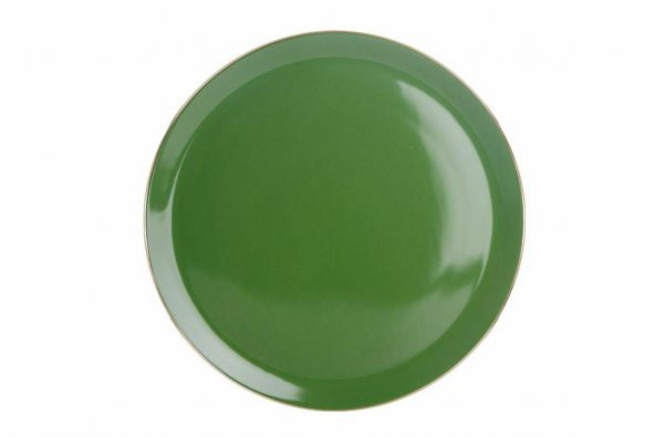 Porland Morocco Yeşil Düz Tabak 32 cm 04A+P018845